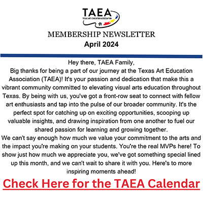 TAEA Member Newsletter - April 2024