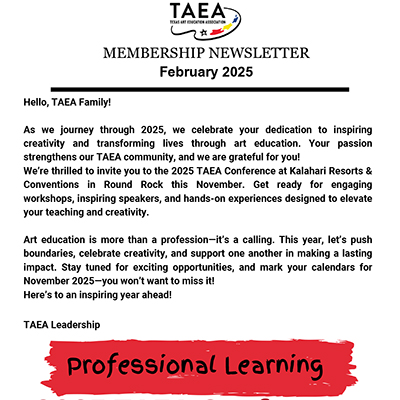 TAEA Member Newsletter - February 2025