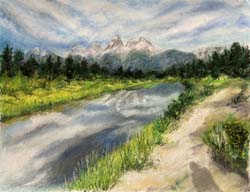 A Walk Amid the Tetons