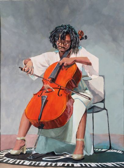 Brooke Playing Cello