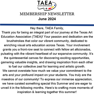 TAEA Member Newsletter - June 2024
