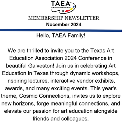 TAEA Member Newsletter - November 2024